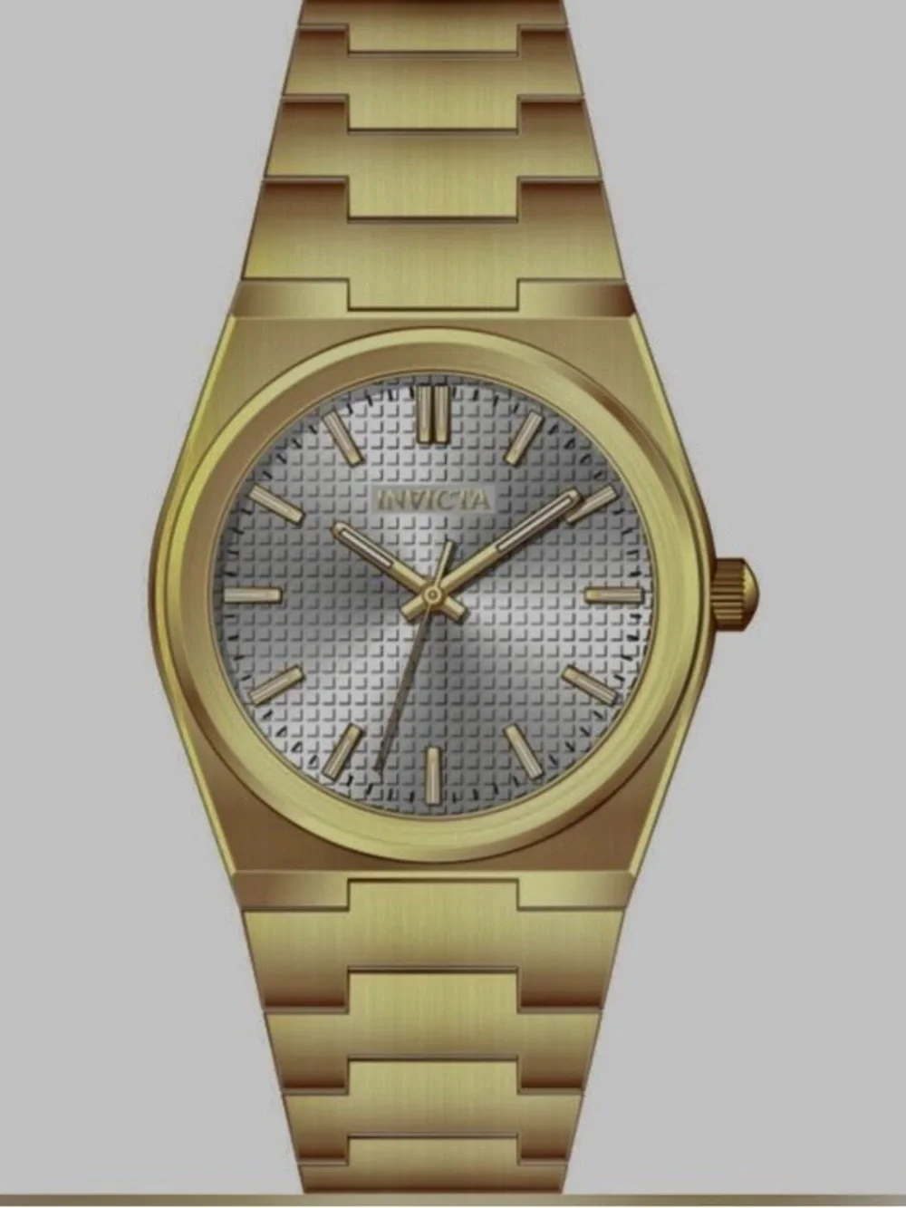 Invicta Celestial Gold-Tone Men’s Bracelet Watch - White Dial 40mm